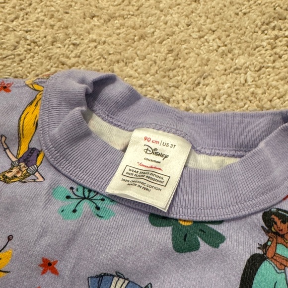 Hanna Anderson Disney Princess Pajama Set - Picture 2 of 2